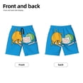 thumbnail image 2 of Adventure Time Jake Dog Finn Boy's Board Shorts Teen Swim Trunks Drawstring Quick Dry Beach Shorts Summer Swimsuits with Mesh Lining and Pockets, 2 of 8