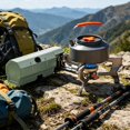 thumbnail image 4 of 2600W Portable Folding Camping Stove, Compact Backpacking Burner with Adjustable Flame Control, Safety Shutoff Valve & Carry Bag, for Outdoor Cooking, Hiking & Picnics, 4 of 7