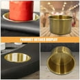 thumbnail image 3 of EXHUMKY 2Ud Portavasos Dorado Multifuncional Para Sofá Auto Yacht Rv Con Función Organizadora, 3 of 8
