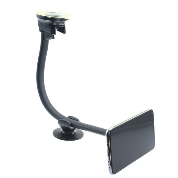 For Motorola Edge Plus (2023) - Magnetic Car Mount, Holder Dash Windshield Strong Grip Long Gooseneck Strong Magnets Compatible With Motorola Edge  (2023) Phone