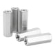 thumbnail image 2 of Threaded Rod Connector, Hex Coupling Nut Rustproof 304 Stainless Steel 60mm Length 5 Pcs Sturdy Silver Hard Wearing For Indoor Outdoor ANGGREK Otros, 2 of 8