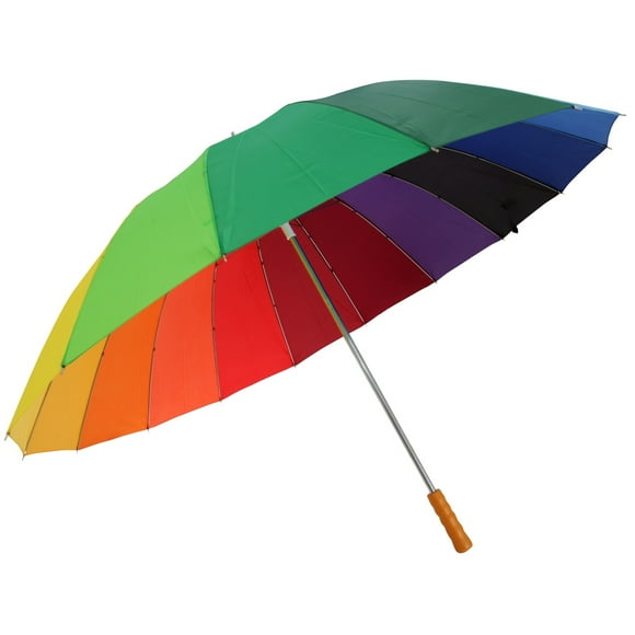 Drizzles Adults Rainbow Golf Umbrella