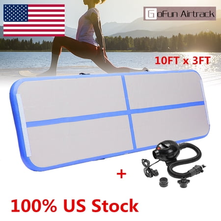 VEVOR Airtrack Inflatable Gymnastics Tumbling Mat   eBay