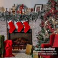 thumbnail image 5 of 10PCS Red Felt Christmas Stockings Christmas Stockings Holder Socks Home Fireplace Gift Storage Bag, 5 of 5