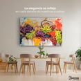 thumbnail image 2 of Cuadro Decorativo Canvas Uvas Coloridas 90x60, 2 of 4