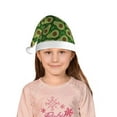 thumbnail image 5 of Honeii Big Colorful Avocados Print Hat Santa Claus Hat For Xmas Party, Christmas Caps For Boys Girls Child,Christmas Beanie, 5 of 6