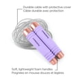 thumbnail image 2 of PurAthletics Comfort Foam Skip Rope - Lilac, 2 of 5