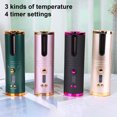 thumbnail image 1 of 1 Set Cordless Curler LCD Screen Fast Heating ABS Wireless Automatic Curling Tools for Women, 1 of 8