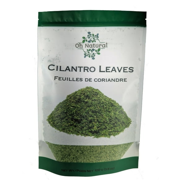 Feuilles de Coriandre Sèches /100 % Naturelles / 100 g