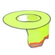 thumbnail image 2 of Kenally Casco de seguridad para la construcción Protección solar Raya reflectante Sombrilla Protector de cuello de alta visibilidad Cubierta facial de Artesanía Amarillo fluorescente Kenally TO005271-01, 2 of 6