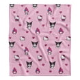 thumbnail image 1 of Cobertor Frazada Sanrio Friends 127 cm x 152 cm rosa, 1 of 4