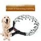 thumbnail image 4 of Collar con hebilla de bloqueo de hierro de metal, cadena de entrenamiento para perros con estimulación desmontable, suministros para mascotas, collar de entrenamiento para perros, collar, collar,, 4 of 6