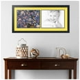 thumbnail image 2 of ArtToFrames Collage Photo Picture Frame with 2 - 10x13 Openings, Framed in Black with Canary and Black Mats (CDM-3926-53), 2 of 8