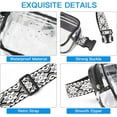 thumbnail image 5 of Clear Fanny Pack Stadium Approved Clear Belt Bag Cross Body Bag for Women Men Transparent Waist Bag, 5 of 7