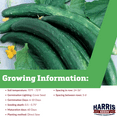thumbnail image 5 of Harris Seeds - Burpless 26 F1 Cucumber Seeds - Non-GMO - 50 Seeds, 5 of 7