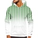 thumbnail image 1 of Sudadera con capucha para hombre, estilo casual, a la moda, con cuello redondo, bolsillos y estampado degradado, sudadera de manga larga con capucha, blusa de poliéster para hombre, 1 of 5