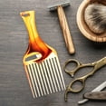 thumbnail image 4 of ADDHAT 3Ud Peines Para Estilismo Masculino Marrón Compacto Ligero Y Resistente Para Viajes, 4 of 6