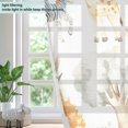 thumbnail image 4 of Yayeee Window Curtains Set of 2 for Living Room Light Filtering 63"x52", Giraffe Tree Pattern, 4 of 7