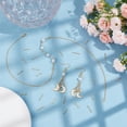 thumbnail image 2 of 60Pcs 2 Styles 201 Stainless Steel Connector Charms Golden Twist Triangle Bar Links Connectors Pendants 2 Hole Stick Strip Earrings Charms for DIY Jewelry Making, 2 of 6