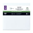 thumbnail image 3 of Mainstays 4-Piece 300 Thread Count White- CVC Cotton Blend Bed Sheet Set, King (Adult), 3 of 6