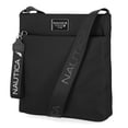 thumbnail image 1 of Bandolera Nautica Diver de nylon pequeña negra para mujer, 1 of 5