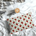 thumbnail image 6 of Kdxio Cotton Pillow Cases 16"x24" Pillowcases,Soft and Breathable Bedroom Pillow Cases-Strawberry, 6 of 8