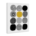 thumbnail image 3 of Stupell Industries Modern Patterned Circles Yellow Accent Canvas Art, 36 x 48, by Lisa Nohren, 3 of 8