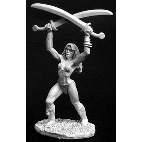 Korin Barbarian Miniature Figurine 25mm Heroic Scale Dark Heaven Legends Reaper Miniatures