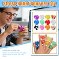 thumbnail image 3 of 2026 new Heart Shaped Stress Balls, Stress Balls Fidget toys, 2 in, Gel Filled, Sensory Play, Valentine Exchange, Mixed Bright Hues, 5 Pc, 3 of 3