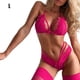 thumbnail image 1 of Lencería sexy Bowknot Sujetador con diseño de encaje Conjunto de bragas Sujetador de mujer Ropa interior, Rosa roja, L Guardurnaity XX000170-09, 1 of 7