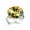 Multi 1, variant on Yellow Iris Flower Pattern Stainless Steel Rings for Women, Open Adjustable Ring Promise Ring Jewelry Gifts