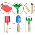 thumbnail image 2 of Pcs Kids Garden Hand Tools,with Wooden Handle,small Rake Shovel And Trowel(suitable For Toddlers) 1 Set, 2 of 5