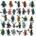 thumbnail image 1 of Kit de Figuras Ninjas Samurái de Bloques de Construcción (29 Piezas), Incluye Guerrero Fantasma y 29 Luchadores, Juguete de Regalo para Niños y Coleccionistas, 1 of 7