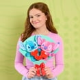 thumbnail image 2 of Disney Stitch Valentine 13-inch Medium Plush Bouquet, 2 Stuffed Animals Included, Kids Ages 2 up, 2 of 6
