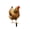 B, variant on Moonsky Chicken Garden Stakes, Realistic Acrylic Rooster Sculptures for Backyard and Patio Decor, Hen Yard Art Ornaments, B