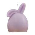 thumbnail image 2 of Velas de conejito de Pascua, velas vintage de primavera con lazo de soja sin humo, velas hechas a mano para decorar tartas de baby shower, decoraciones para bodas, festivales y fiestas., 2 of 6