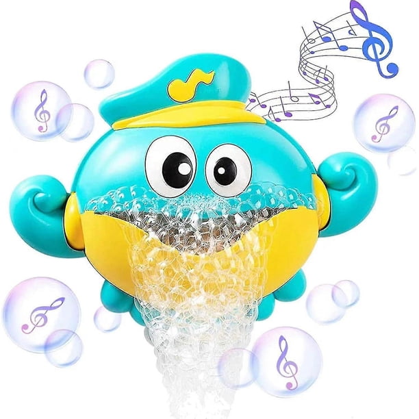Baby Shower Toys, Electric Octopus Bubble Machine Playing Toys, Musical Bathtub Toys