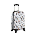 thumbnail image 2 of Disney Mickey Mouse and Minnie Mouse 20 White Carry-On Luggage with Rolling Wheels, 2 of 6