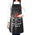 thumbnail image 1 of Apron for Adults With Pockets Adjustable Apron Funny Waterproof And Oil-proof Bib Fun Bibs Smock, 1 of 8