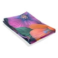 thumbnail image 5 of Yayeee Tapestry Wall Hanging for Bedroom 90" x 60" Living Room Home Wall Art Decor, Large Purple Flowers, 5 of 7
