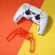 thumbnail image 2 of Sywqhk Cubierta de tira de decoración de controlador de juego para PS5 Gamepad Trim Shell (naranja claro), 2 of 9
