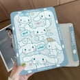thumbnail image 1 of Kawaii Sanrio Hello Kitty Ipad Protective 2021 Anti-fall Three-Fold Cute Cartoon Protective Case Plus Pen Slot Toy Gift for Girl, 1 of 7