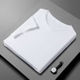 thumbnail image 6 of Men's Ice Silk Short Sleeve T-Shirt Summer Cool Tee, 6 of 13
