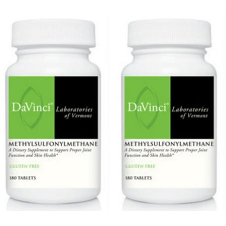 Douglas Labs 180 Tablets - Davinci Labs - MethylSulfonylMethane 1000mg 180 Tablets 2 PACK
