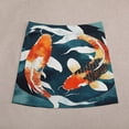 thumbnail image 5 of Koi Fish Watercolor Art Women's High Waist Skirt Stretchy Casual Mini Skirt, 5 of 8