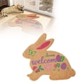 thumbnail image 1 of TIELUTT 2026 Easter Bunny Shaped Welcome Mat Easter Absorbent Non And Durable Mat Velvet Easter Bunny Shaped Area Rug under 50 Blanket Soft Dining Room Rug Small Area Rugs Washable Throw Blanket, 1 of 8