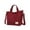 Wine, variant on Fmlxio Travel Duffel Bag,Sports Tote Gym Bag Lightweight Expandable Double Shoulder Strap&Capacity Travel Duffel Bag, Sports Tote Gym Bag, Shoulder Weekenders Overnight Bag For Women Rollbacks