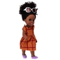 thumbnail image 3 of Muñeca negra, muñeca negra de 14 pulgadas, muñeca negra, muñeca realista, características mejoradas, 3 of 8