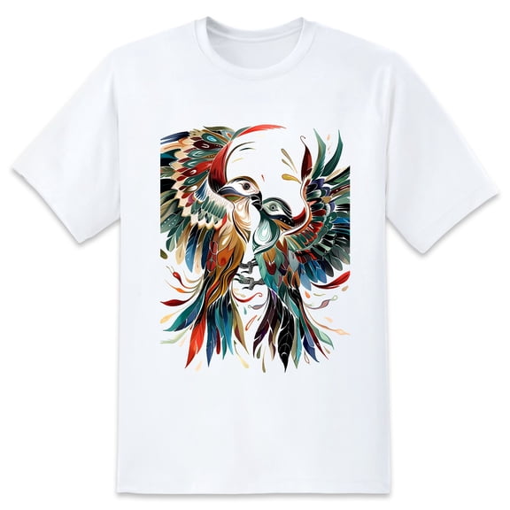 Men's Graphic TeeBird (4) Letter Print T-Shirts Round Neck Short Sleeves Sizes XS-5XL Summer Daily Casual Tops