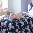 thumbnail image 4 of Your Zone Kids Unicorn Weighted Plush Pillow, 20" x 7", Pink, 4 of 10